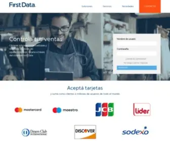 Firstdata.com.uy(First Data) Screenshot