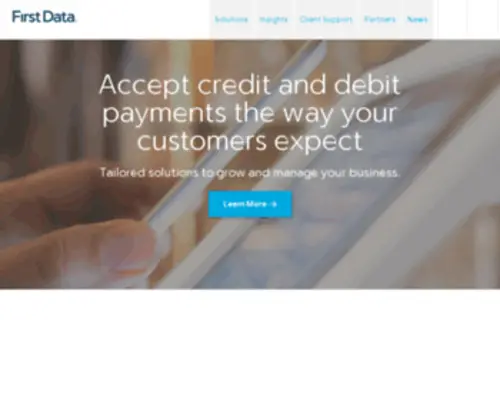 Firstdatams.co.uk(Global Payment Processing Solutions) Screenshot