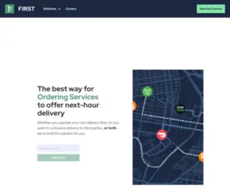 Firstdelivery.com(First Delivery) Screenshot