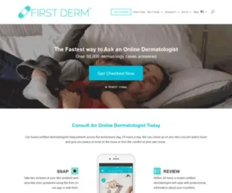 Firstderm.com(£20) Screenshot
