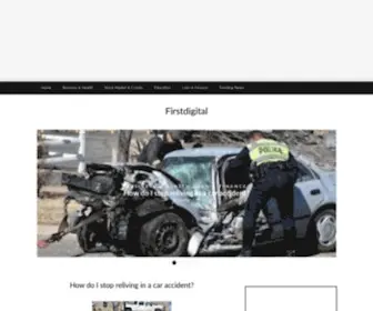 Firstdigital.in(Home) Screenshot