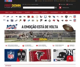 Firstdown.com.br(FIRST DOWN) Screenshot