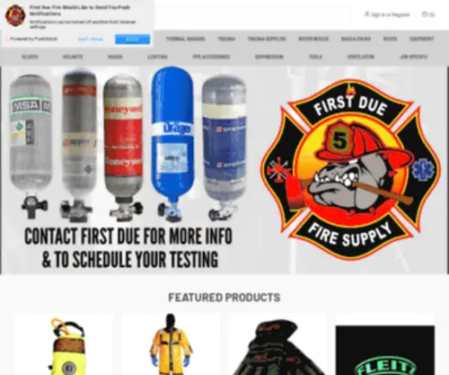 Firstduefiresupply.com(Firstduefiresupply) Screenshot