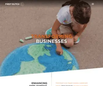 Firstdutch.com(Empowering Human Progress) Screenshot