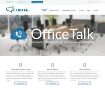 Firstelinc.com(FirsTel Communication) Screenshot