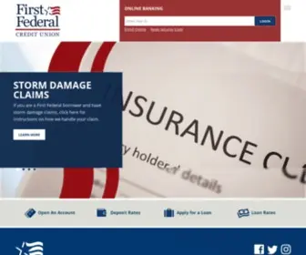 Firstfedcu.com(Www) Screenshot