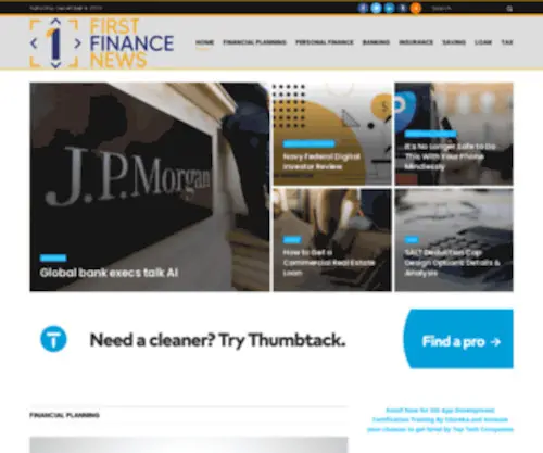 Firstfinancenews.com(First Finance News) Screenshot