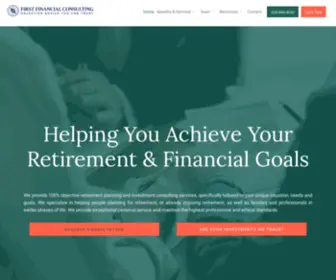 Firstfinancial.is(Professional Financial Consultants) Screenshot