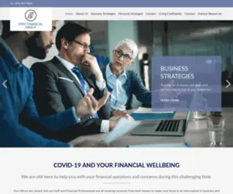 Firstfinancialgroup.com(First Financial Group) Screenshot