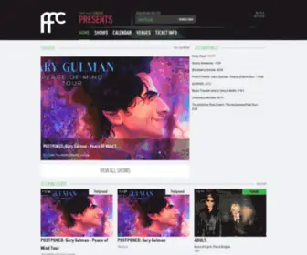Firstfleetconcerts.com(First Fleet Concerts) Screenshot