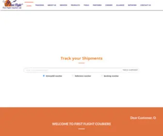 Firstflight.net(First Flight Couriers Ltd) Screenshot