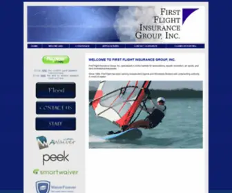 Firstflightinsurance.com(First Flight Insurance Group) Screenshot