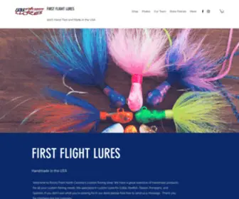 Firstflightlures.com(Made in the USA) Screenshot