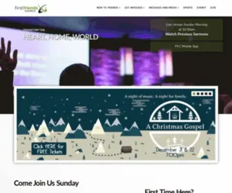 Firstfriends.org(First Friends Church) Screenshot