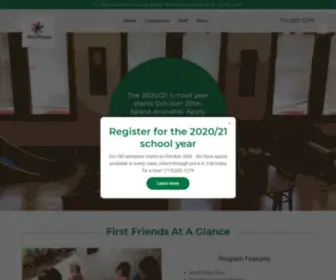 Firstfriendshouston.com(First Friends) Screenshot