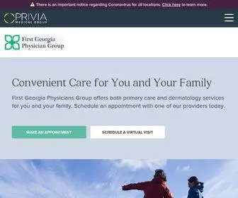 Firstgaphysiciangroup.com(First Georgia Physician Group) Screenshot