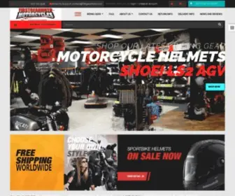 Firstgearmoto.com(Buy motorcycle gear) Screenshot