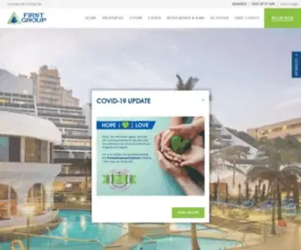 Firstgroup-SA.co.za(Luxury holiday accommodation in south africa) Screenshot