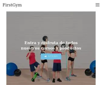 Firstgym.es(Método de fitness infantil orientado al entrenamiento saludable de niños y adolescentes para mejorar la salud integral de los jóvenes) Screenshot