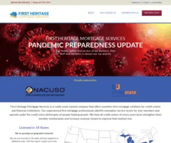 Firstheritage.org(First Heritage Mortgage Services) Screenshot