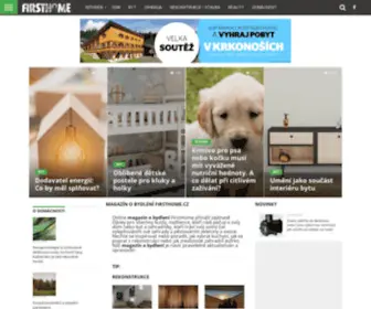 Firsthome.cz(Magazín) Screenshot