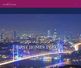 Firsthomesturkey.com(خرید ملک در ترکیه) Screenshot