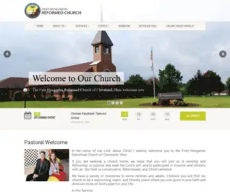 Firsthunrefchurch.org(First Hungarian Reformed Church) Screenshot