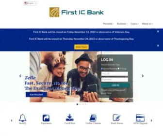 Firsticbank.com(First IC Bank) Screenshot