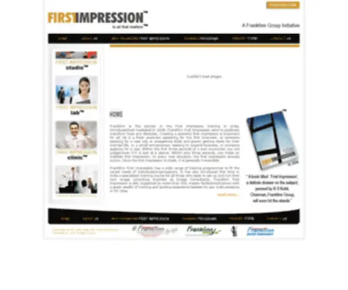 Firstimpressionfrankfinn.com(First Impression Preview) Screenshot
