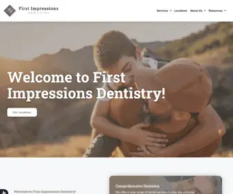 Firstimpressionsdentists.com(Firstimpressionsdentists) Screenshot