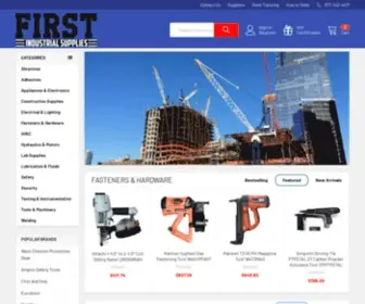 Firstindustrialsupplies.com(First Industrial Supplies) Screenshot
