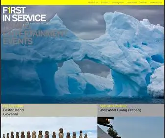 Firstinservice.com(First in Service Travel) Screenshot