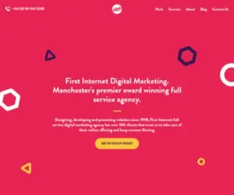 Firstinternet.co.uk(Digital Marketing Agency) Screenshot