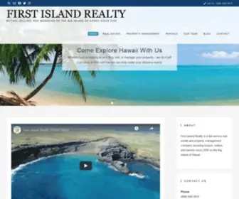 Firstislandrealty.com(First Island Realty) Screenshot