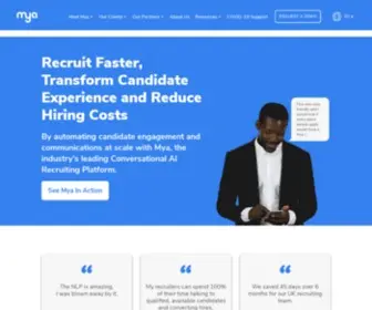 Firstjob.com(Our AI in Recruiting Assistant) Screenshot