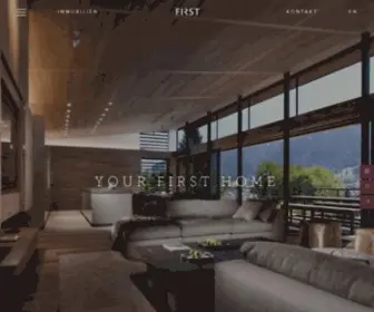 Firstkitzbuehel.com(FIRST Real Estate Kitzbühel) Screenshot