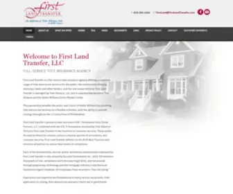 Firstlandtransfer.com(First Land Transfer) Screenshot