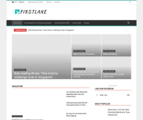 Firstlane.com.sg(Firstlane Singapore) Screenshot