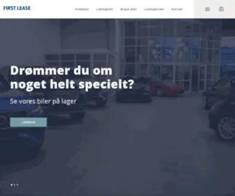 Firstlease.dk(First Lease) Screenshot