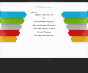 Firstlightastro.com(Firstlightastro) Screenshot