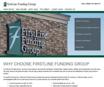 Firstlinefundinggroup.com(FirstLine Funding Group) Screenshot