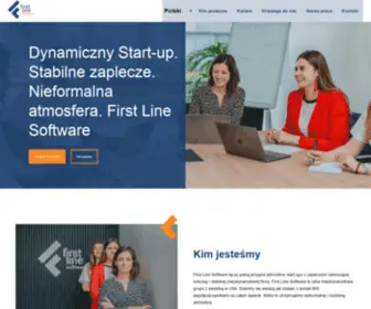Firstlinesoftware.pl(First Line Software) Screenshot