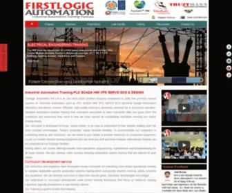 Firstlogicautomation.com(PLC Training in Chennai) Screenshot