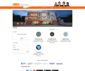 Firstlogistics.co.id(First Logistics) Screenshot