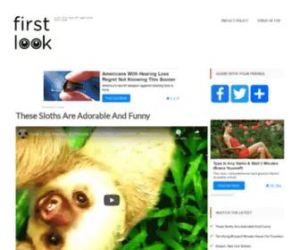 Firstlook.news(Start Your Day Off Right With First Look) Screenshot