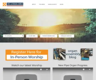 Firstlutherancr.org(First Lutheran Church) Screenshot
