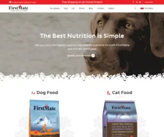 Firstmate.com(The Best Nutrition is Simple) Screenshot