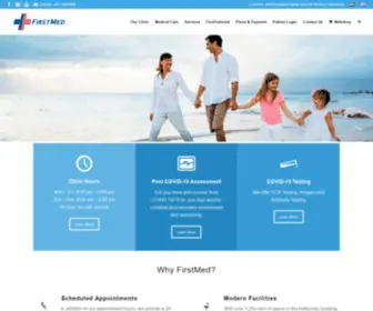 Firstmed.hu(FirstMed-the leading provider of private English-speaking family practice) Screenshot