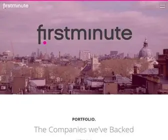 Firstminute.capital(Firstminute Capital) Screenshot