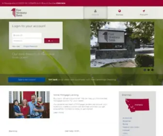 Firstmontanabank.com(First Montana Bank) Screenshot